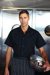 Мужская рубашка официанта Chef Works KCBL BLK