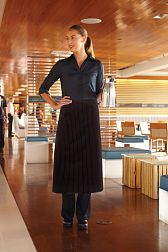 Женская рубашка официанта Chef Works WA34BLK BLK
